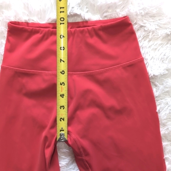 π΄SALE! Alphalete Red Coral Pulse Surge Leggings - Picture 9 of 10